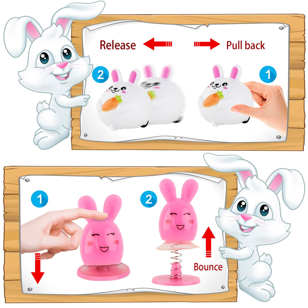 ritastar mini Easter bunny pop-up toy for spring surprises