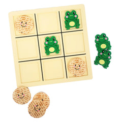 Rite Lite Passover game contents include wood board and pieces for lively sessions.