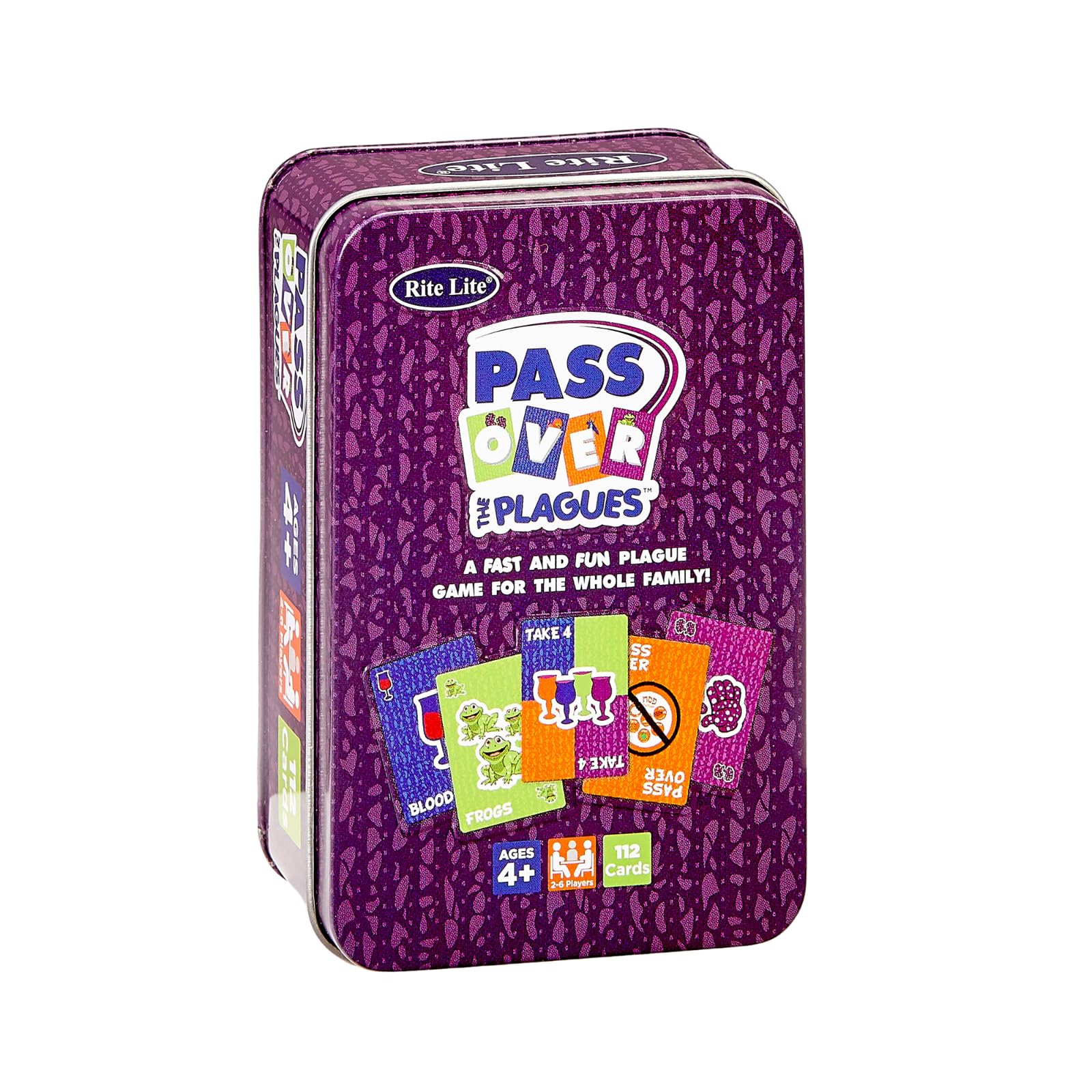 Rite Lite Pass Over The Plagues players gathered around table for Seder night.