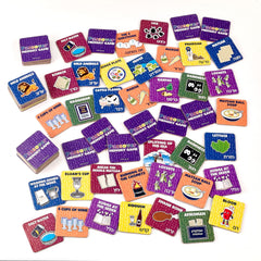 Rite Lite Passover icons on cards for festive learning.