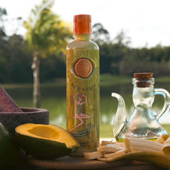 Ritual Botanico SOS Shampoo closeup foam enhances cleansing with gentle scent.