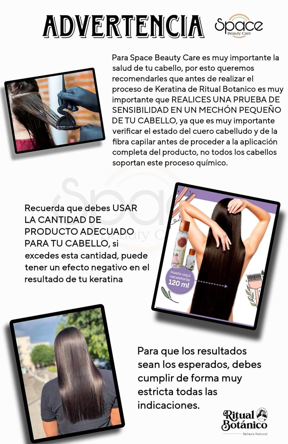 Ritual Botanico Thermo Protector bottle demonstrates heat protection for hair.