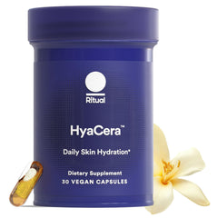Ritual HyaCera bottle front view showing daily skin support