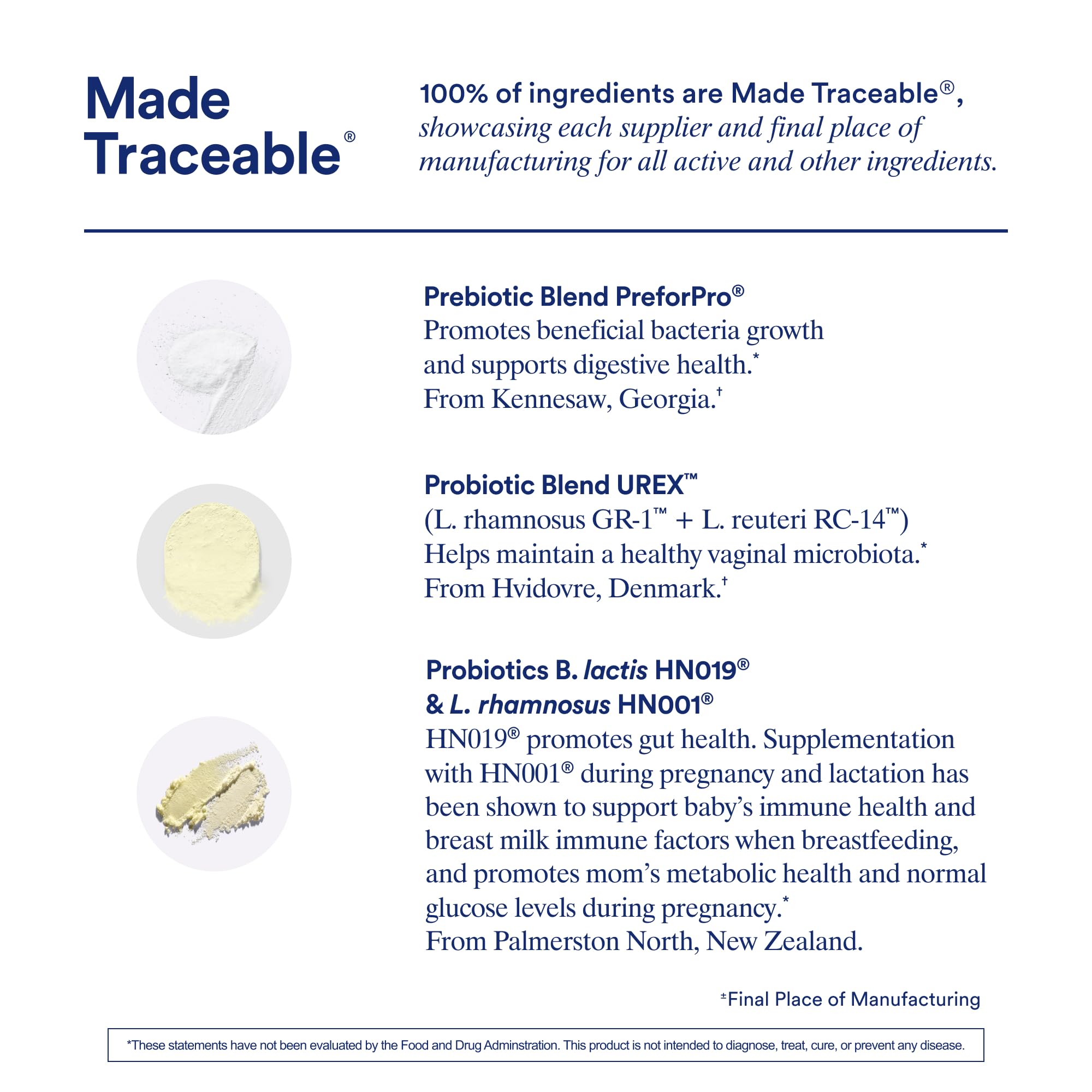 Ritual Natalbiotic packaging on display for TTC, pregnancy, and postpartum support.