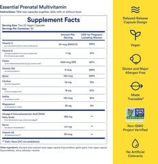 Ritual Prenatal omega-3 DHA from microalgae for heart-supporting benefits