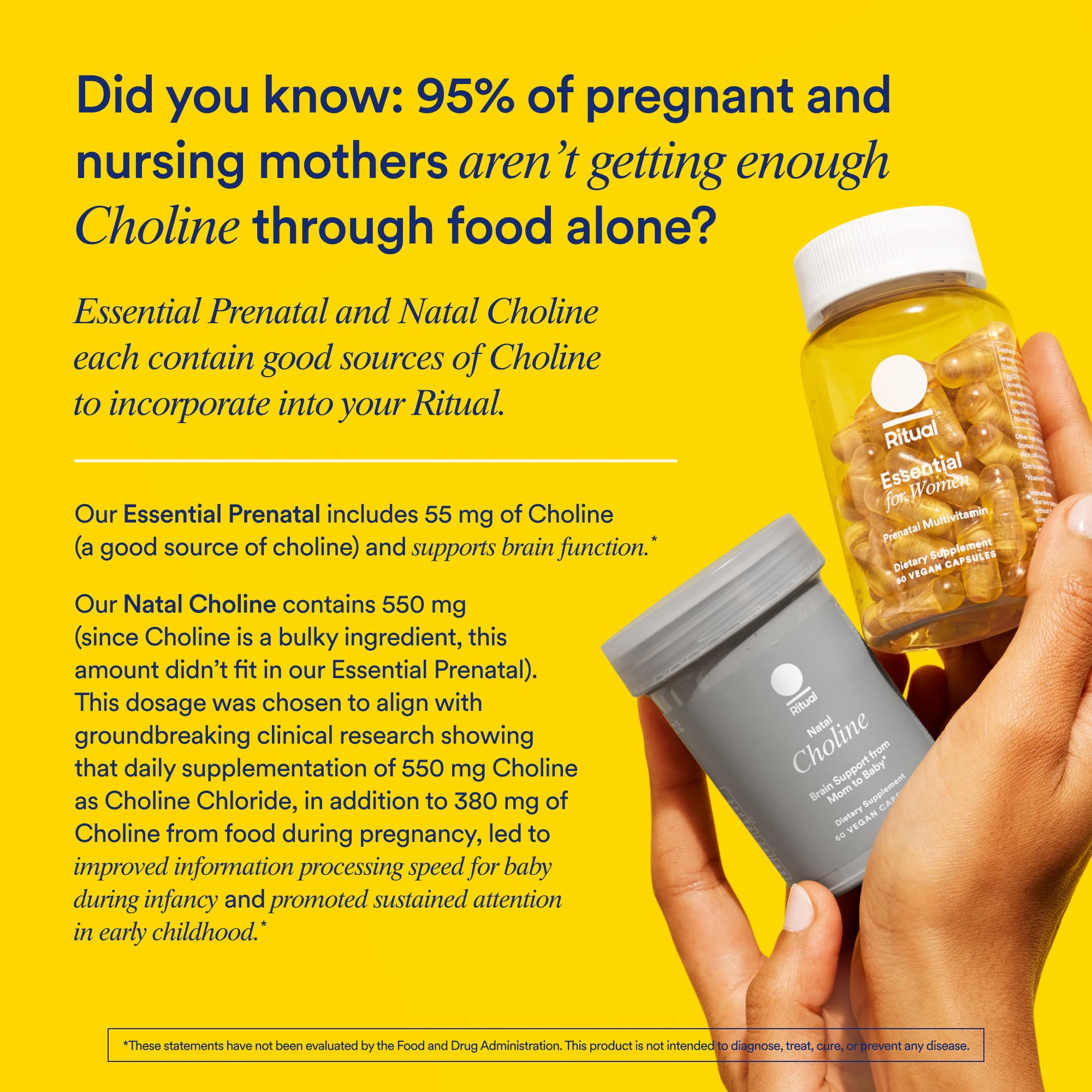 Ritual Prenatal Non-GMO seal indicating quality assurance