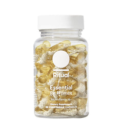 Ritual Women’s 18+ multivitamin bottle on kitchen counter for daily wellness
