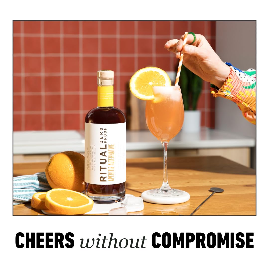 Negroni-style cocktail using Ritual Aperitif as base