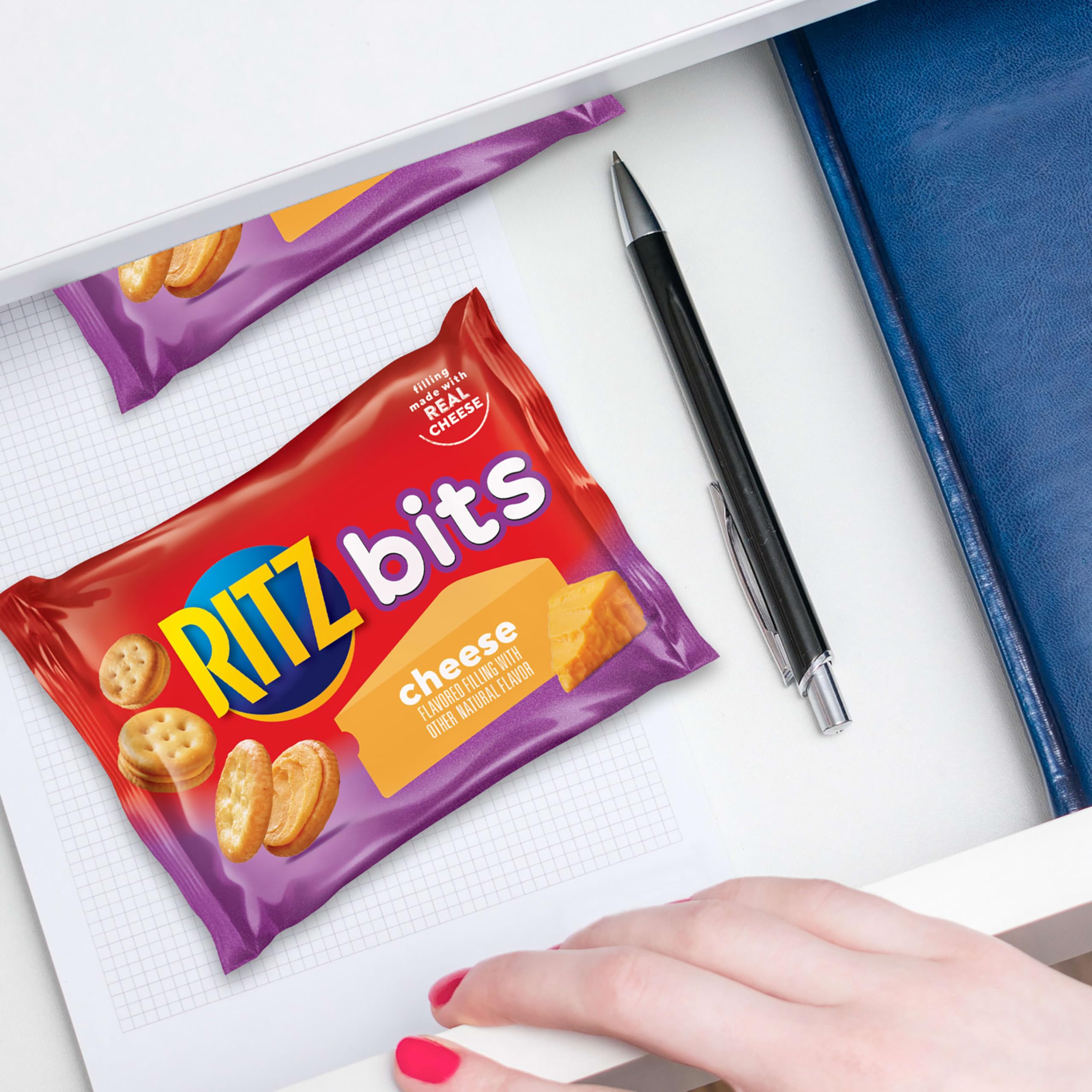 RITZ Bits snack-time solution for busy families.