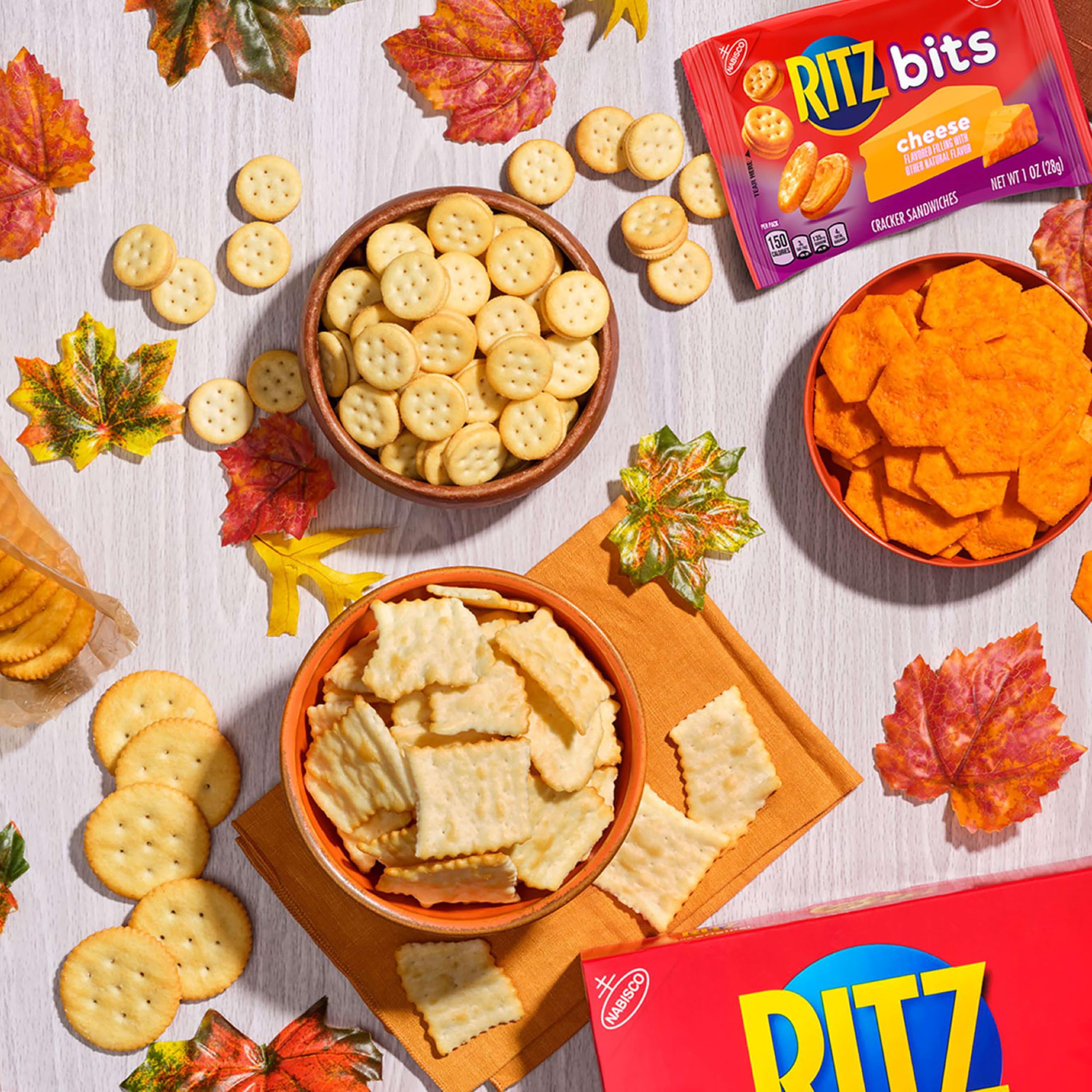 RITZ Bits bulk pack, ideal for pantry stock rotation.