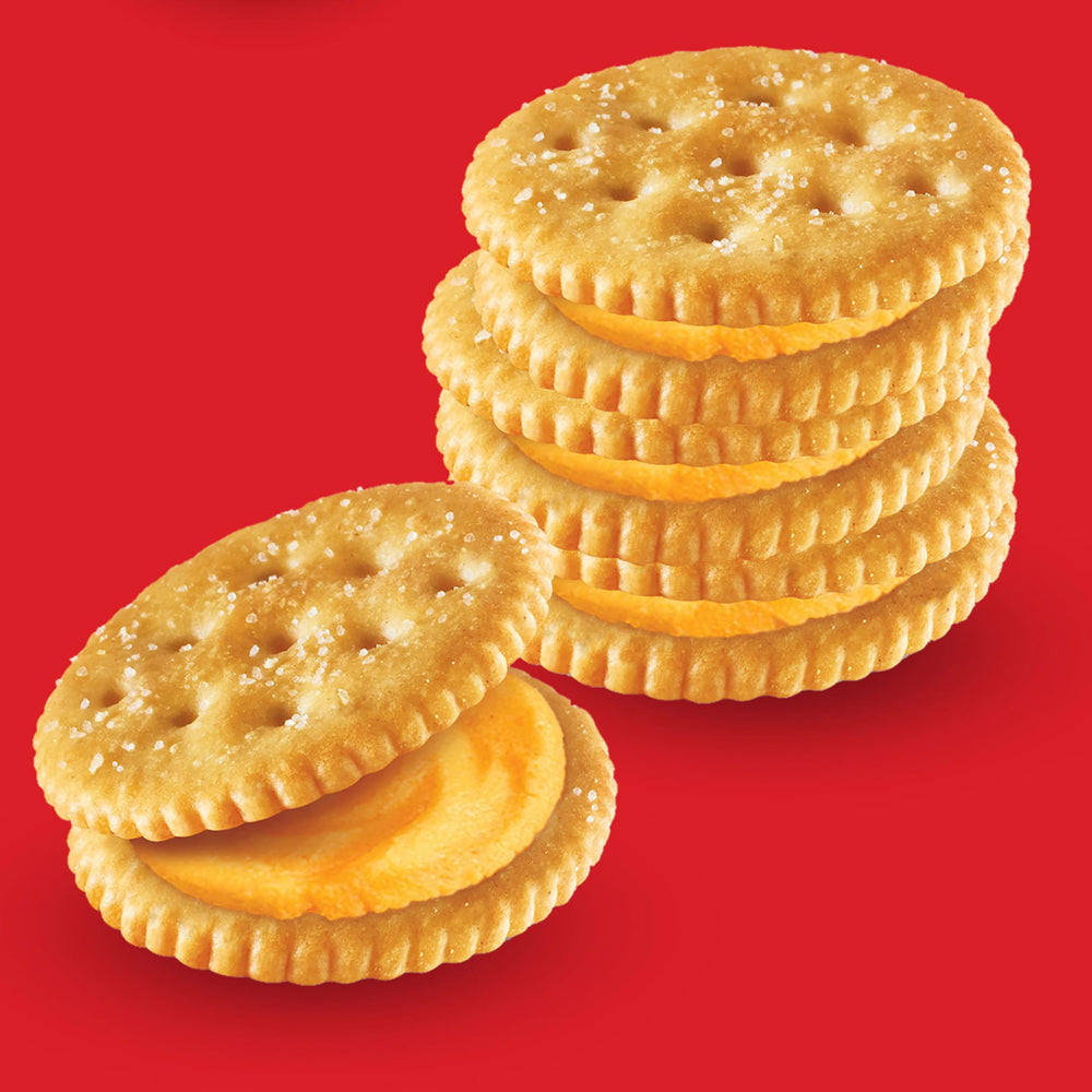 RITZ Cheese Sandwich Crackers lunch bag ready for school or work