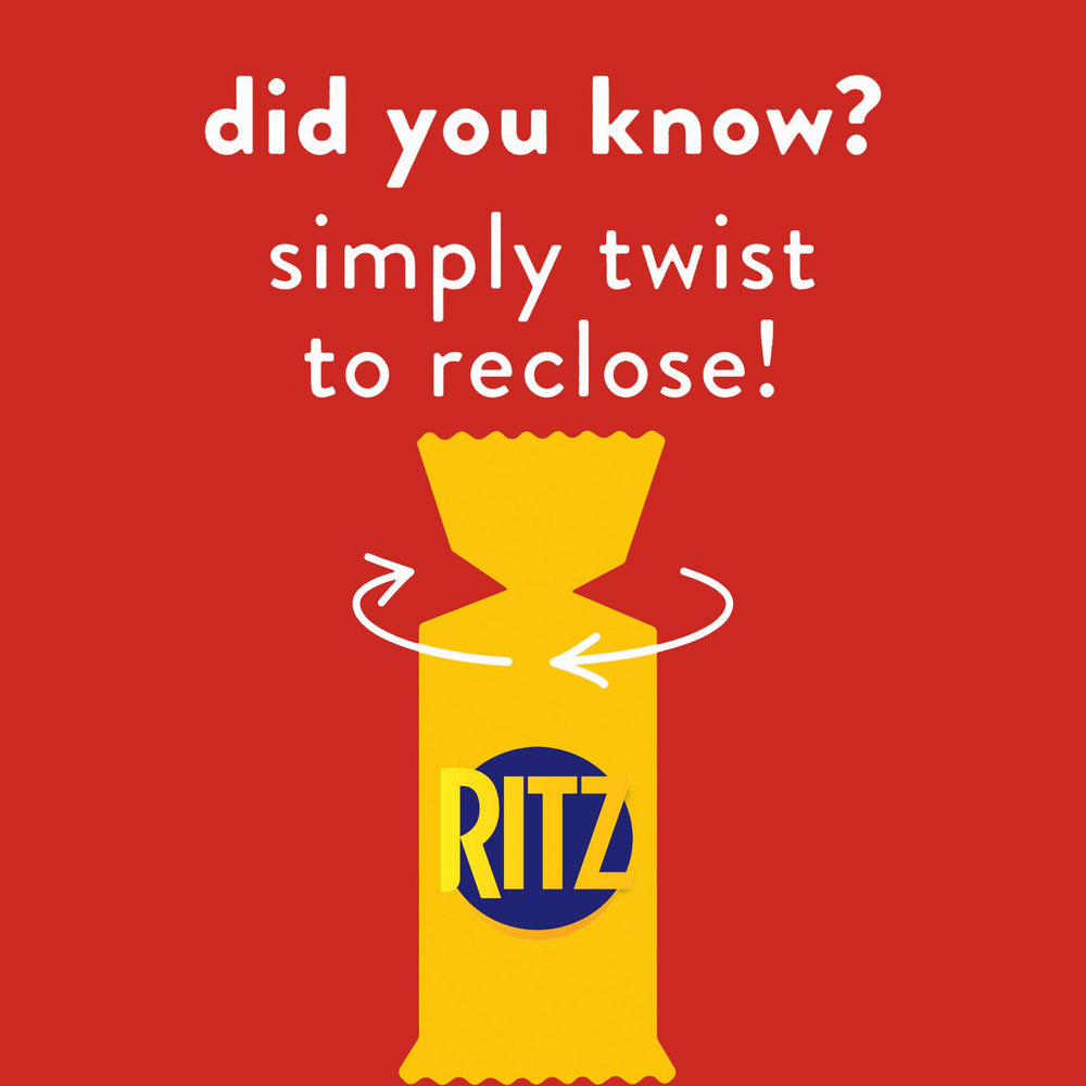 RITZ Crackers topped with fruit or chocolate for easy pairings.