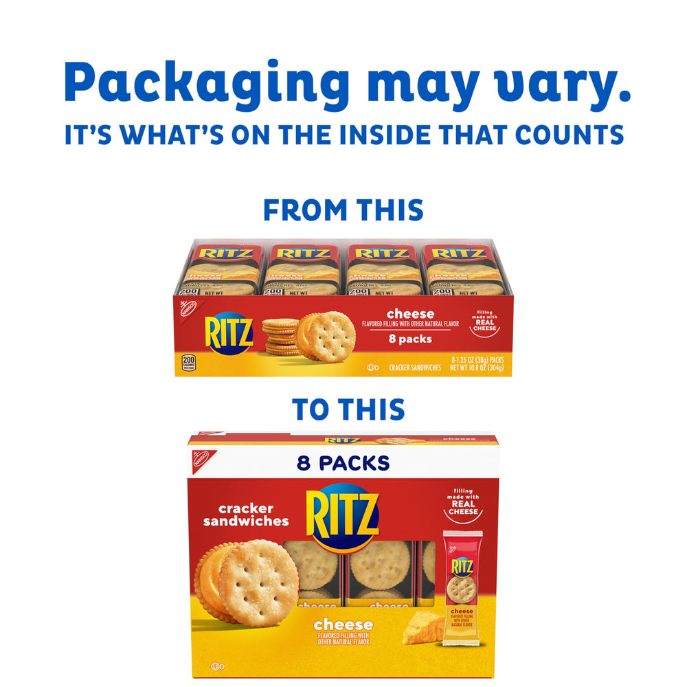 RITZ Lunchbox snack pack ready for school or work breaks