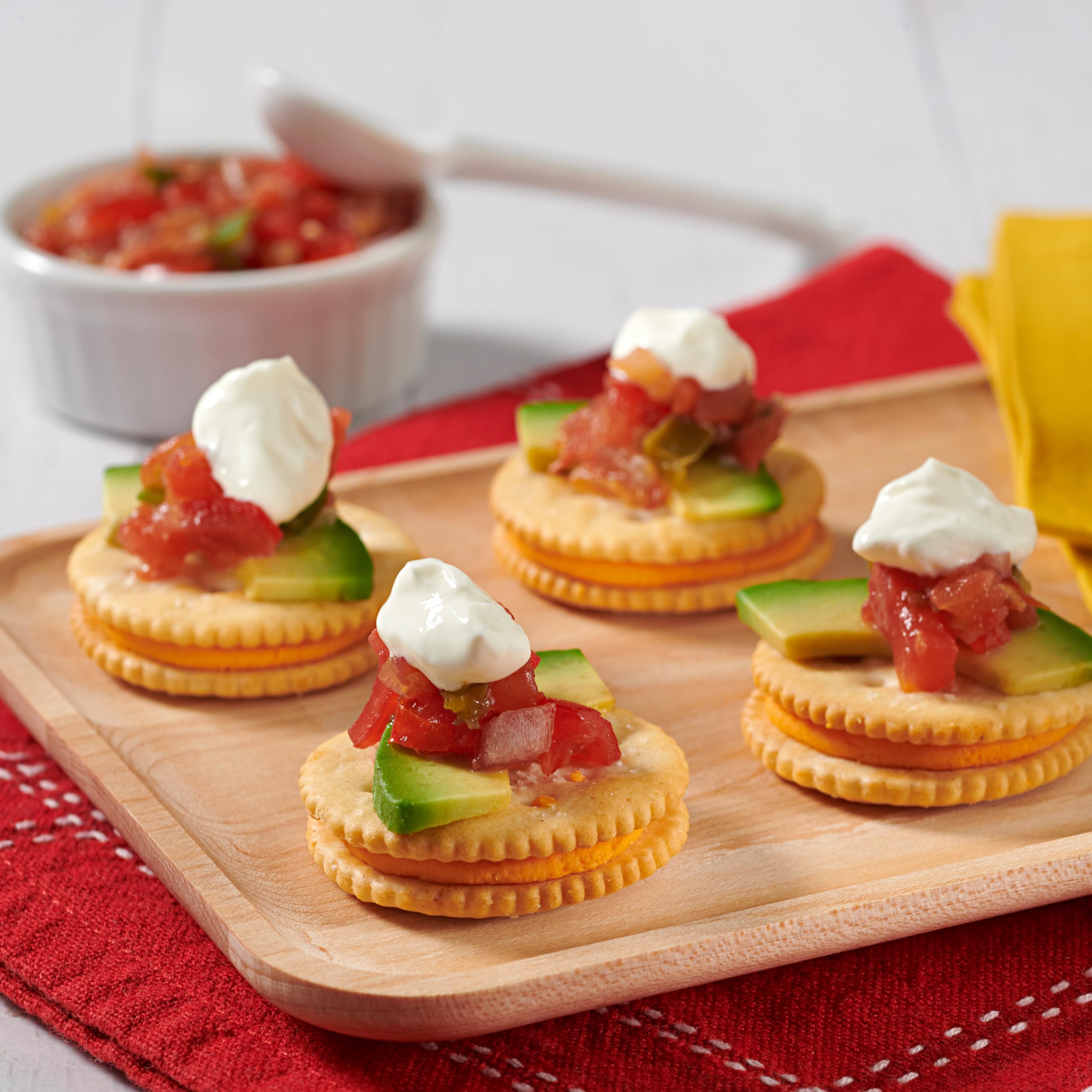 RITZ Six-box snack packaging display for bulk convenience