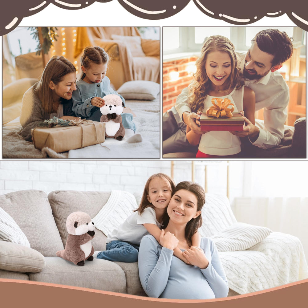 Riuhot otter plush gift-ready, ideal birthday surprise.