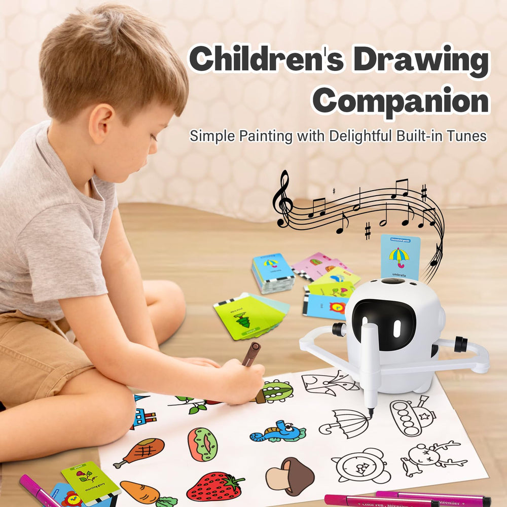 RIVGOT 150 drawing cards spread, showcasing endless themes for learning and play.