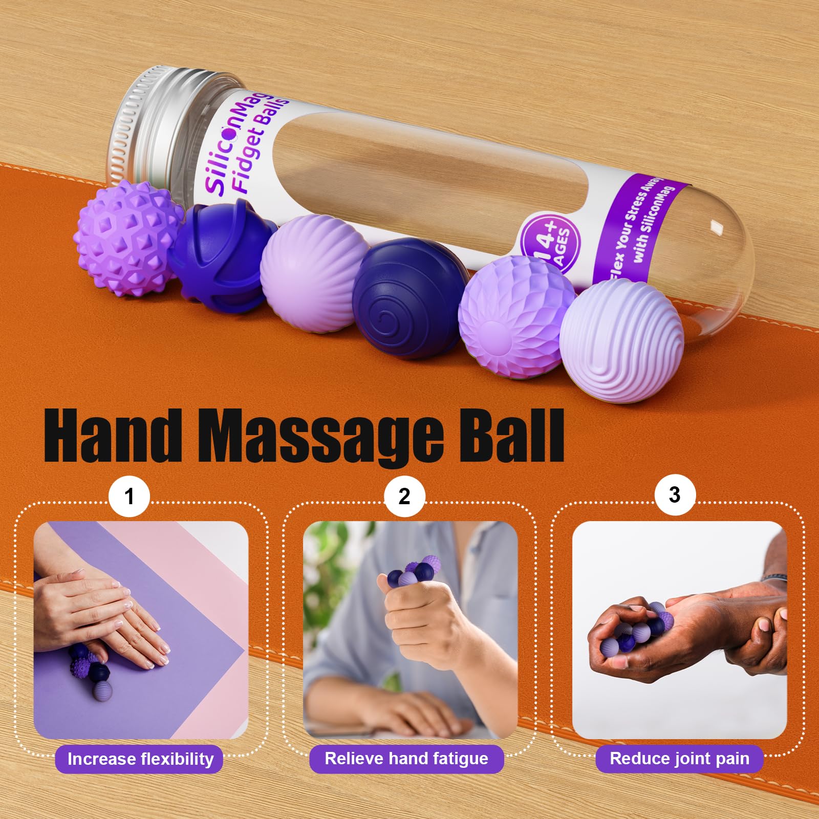 RIVGOT gift-ready stress-relief toy box suitable for adults and teens