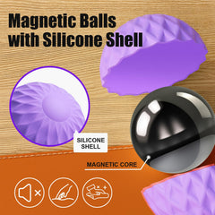 RIVGOT textured silicone spheres close-up showing grip and tactile feedback for hand exercises