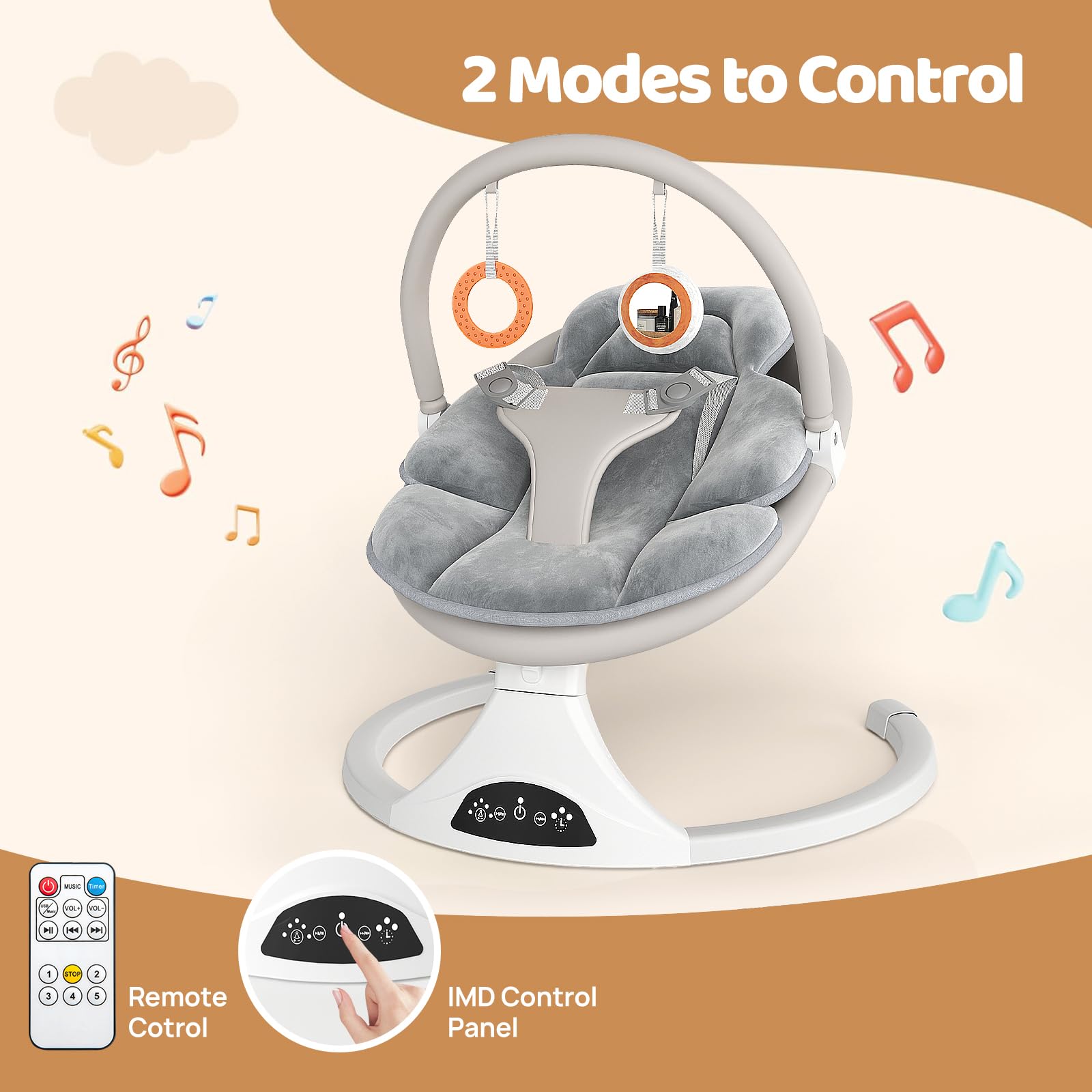 RIVIPLOU Bluetooth lullabies for soothing music