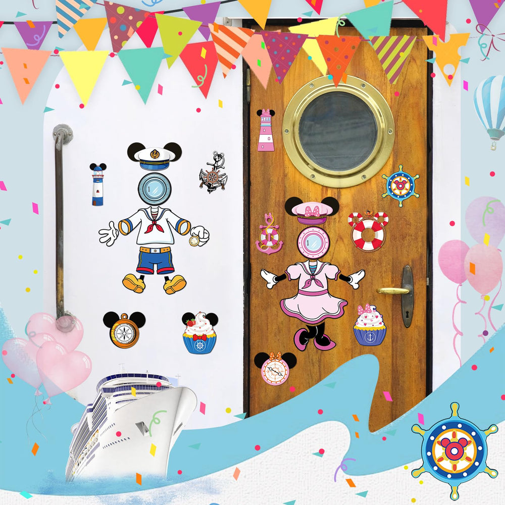 RiVolTa mouse anchor magnet keeps cabin decor nautical and organized.