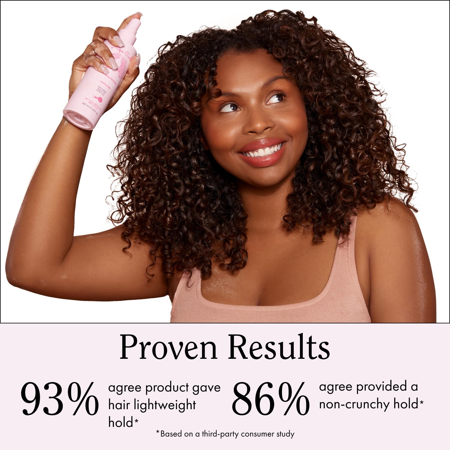 Rizos Curls red algae detail suggesting bounce and vitality in styling.