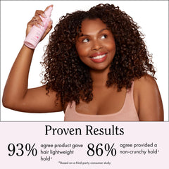 Rizos Curls red algae detail suggesting bounce and vitality in styling.