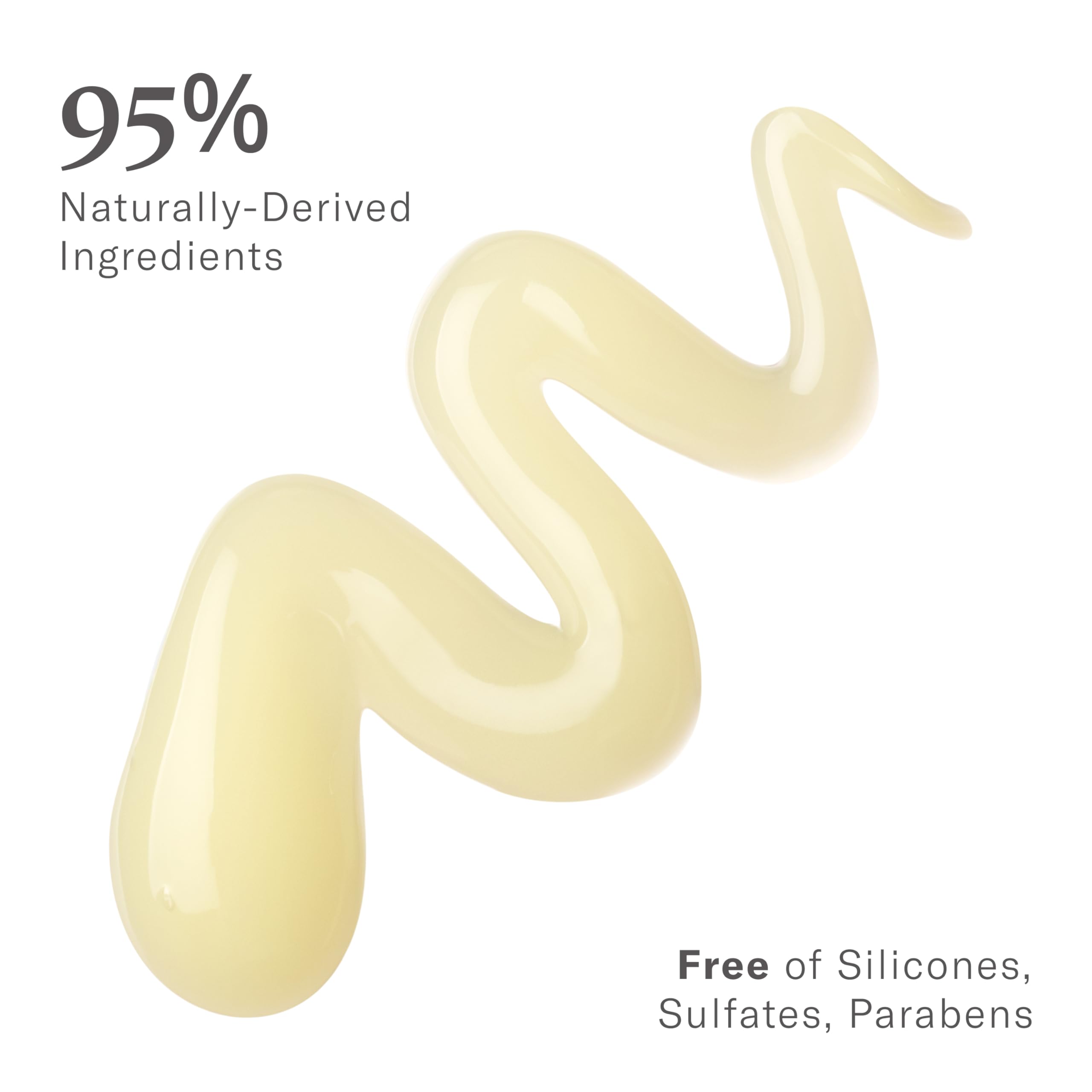 Rizos Curls Light Hold Gel bottle close-up emphasizes lightweight, alcohol-free formula.
