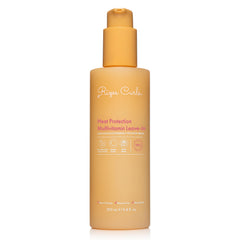 Rizos Curls Multivitamin Leave-In bottle pour for easy heat protection up to 450°F.