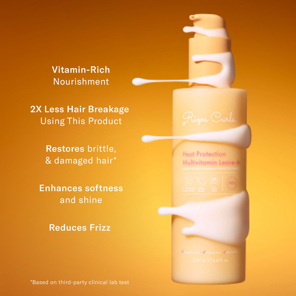 Rizos Curls Multivitamin Leave-In vegan cruelty-free nourishment for daily use.