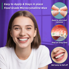RIZUKO wax dots are individually wrapped for convenient single-use application.