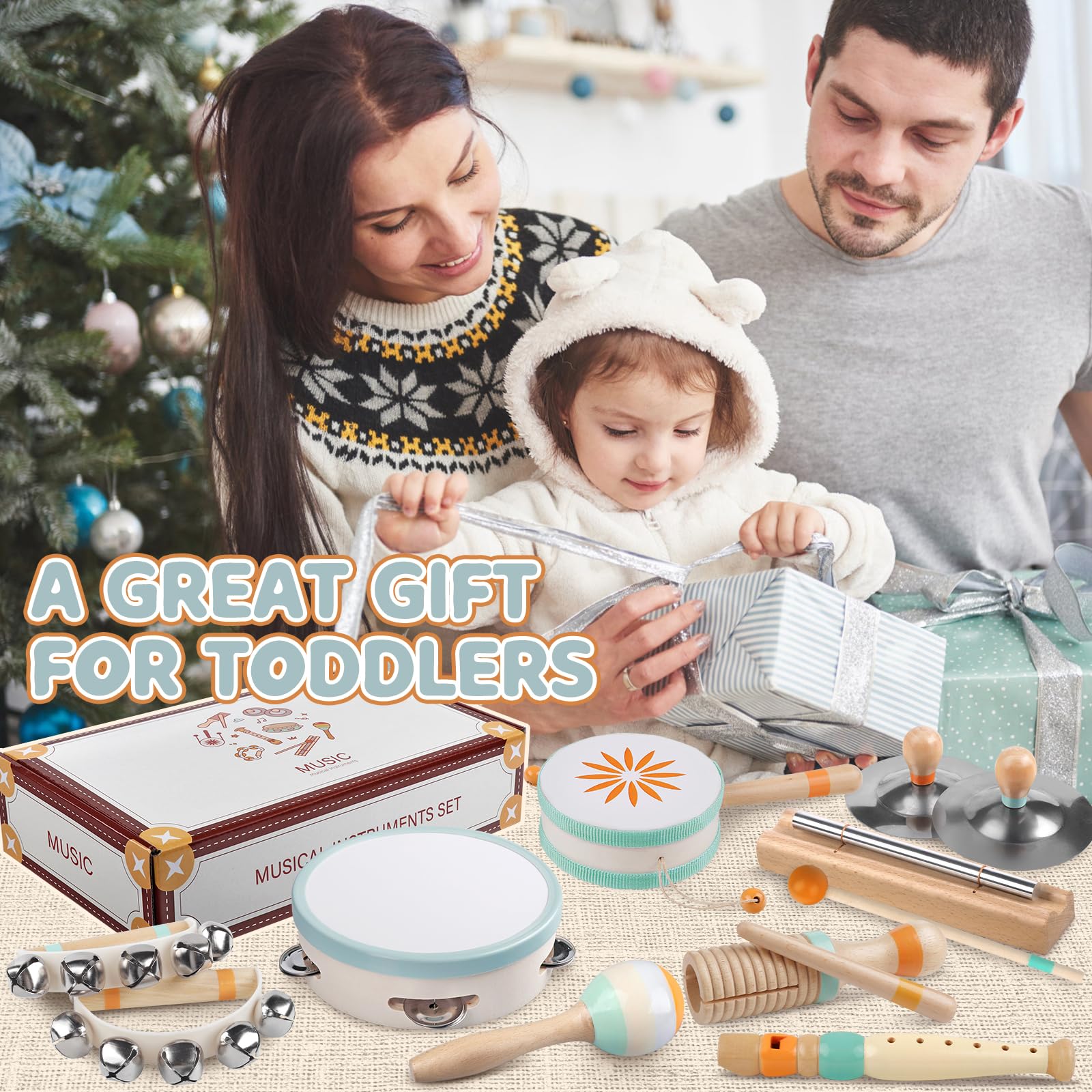 Rmischolar hand cymbals spark percussion and coordinated movement in toddlers