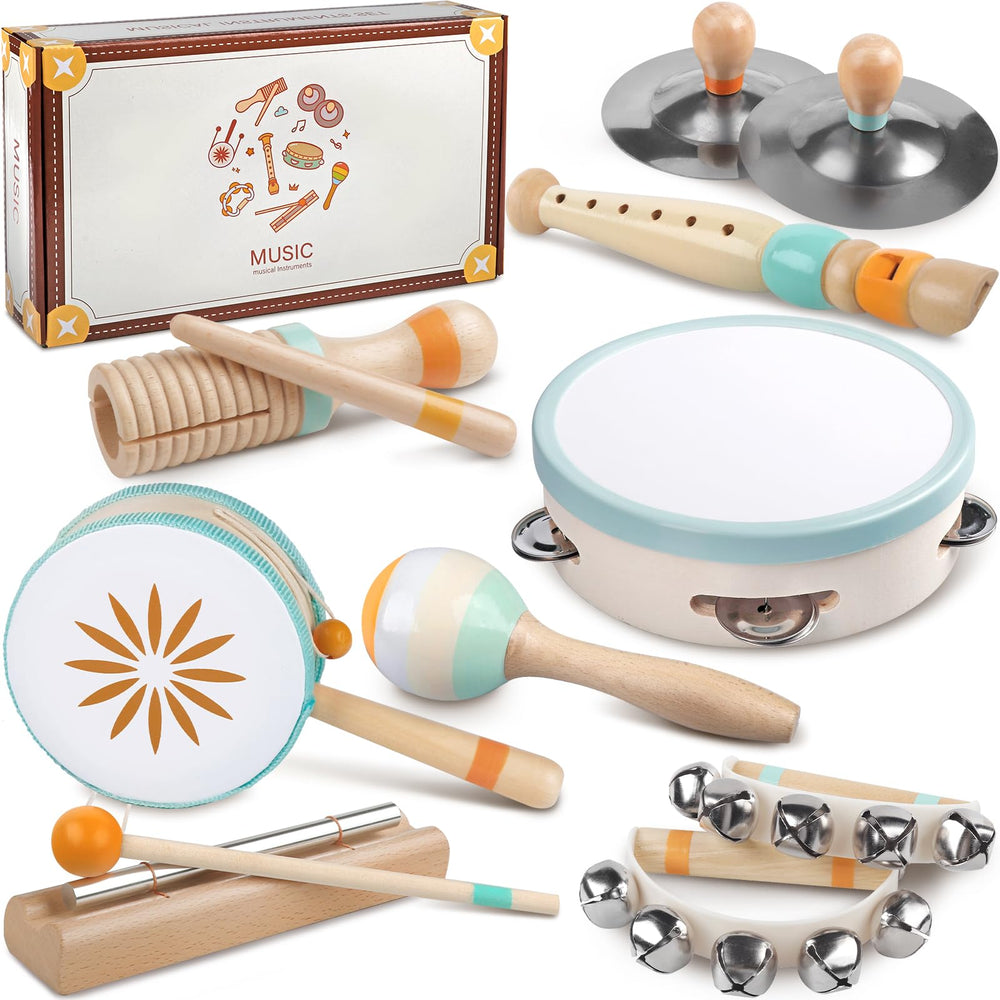 Rmischolar tambourine for toddlers supports rhythm exploration during playtime