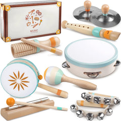Rmischolar tambourine for toddlers supports rhythm exploration during playtime