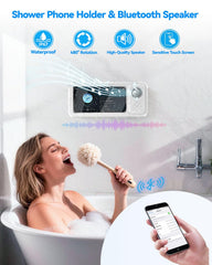 RMOKISIN waterproof shower speaker delivers immersive sound while you shower.