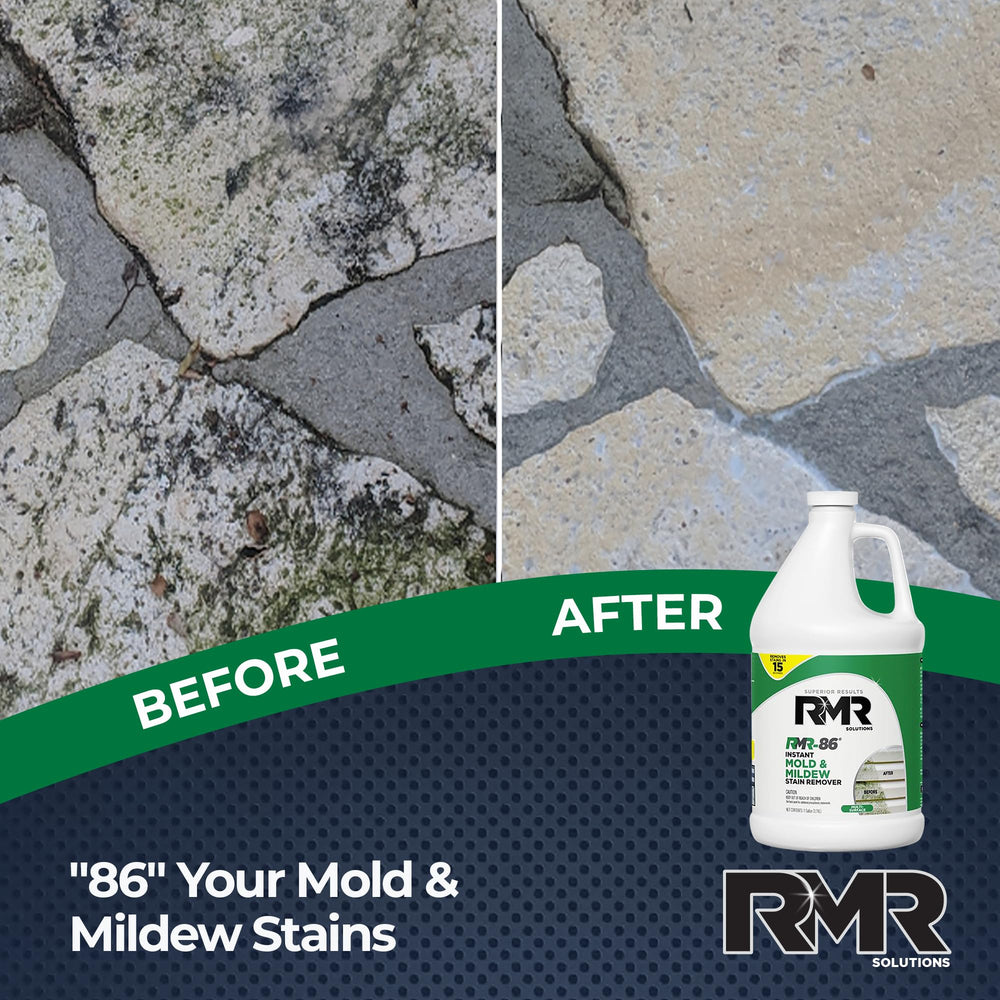 RMR-86 used on kitchen surfaces to tackle stubborn mold marks