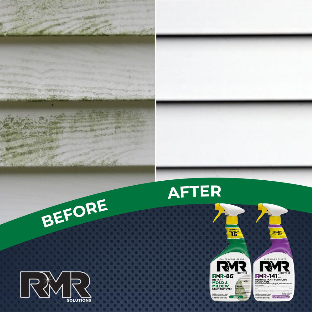 RMR Brands mold prevention kit – dual formulas ready to spray on affected areas