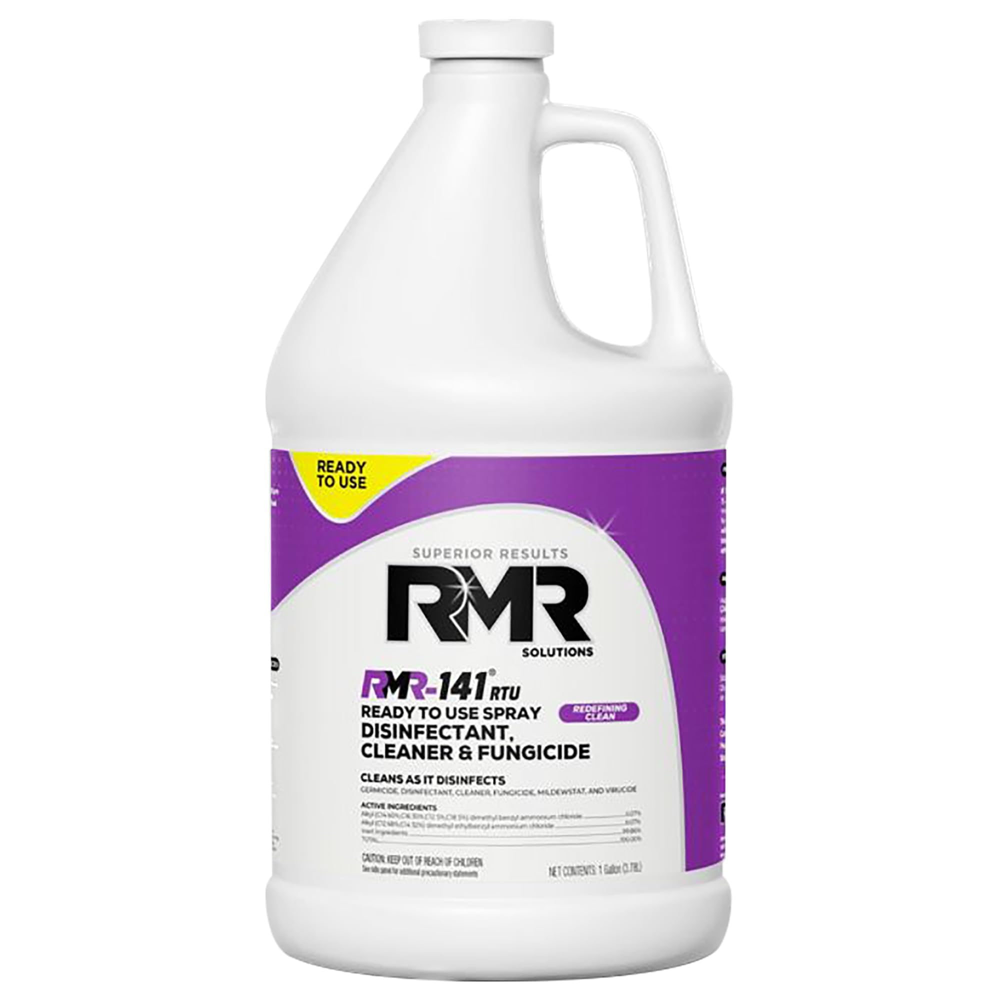 RMR-141 mold killer bottle on a shelf for mold control