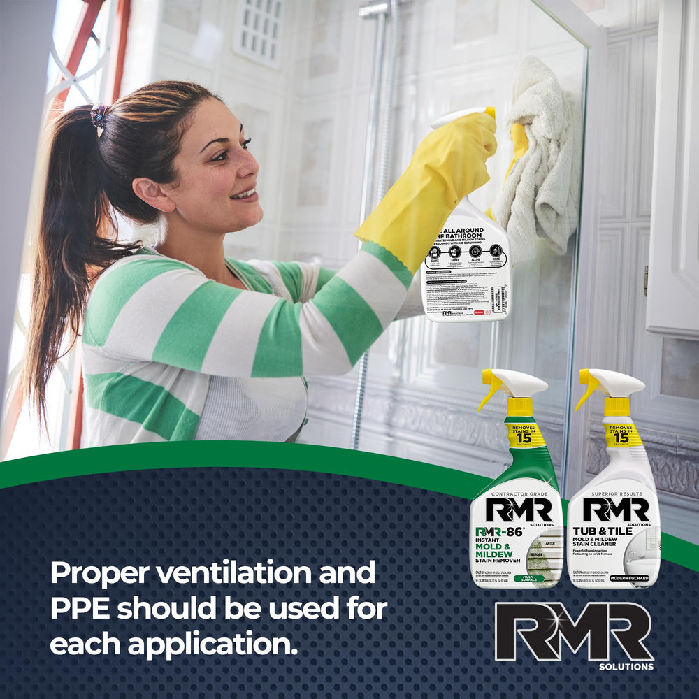 All-purpose spray for patio and exterior surfaces with RMR Mold Stain Eraser Max Pack