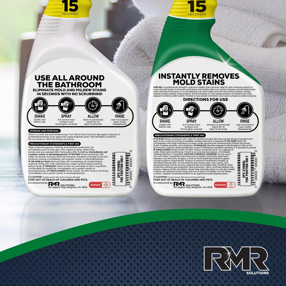 Rapid-action spray penetrates below the surface for effective cleaning