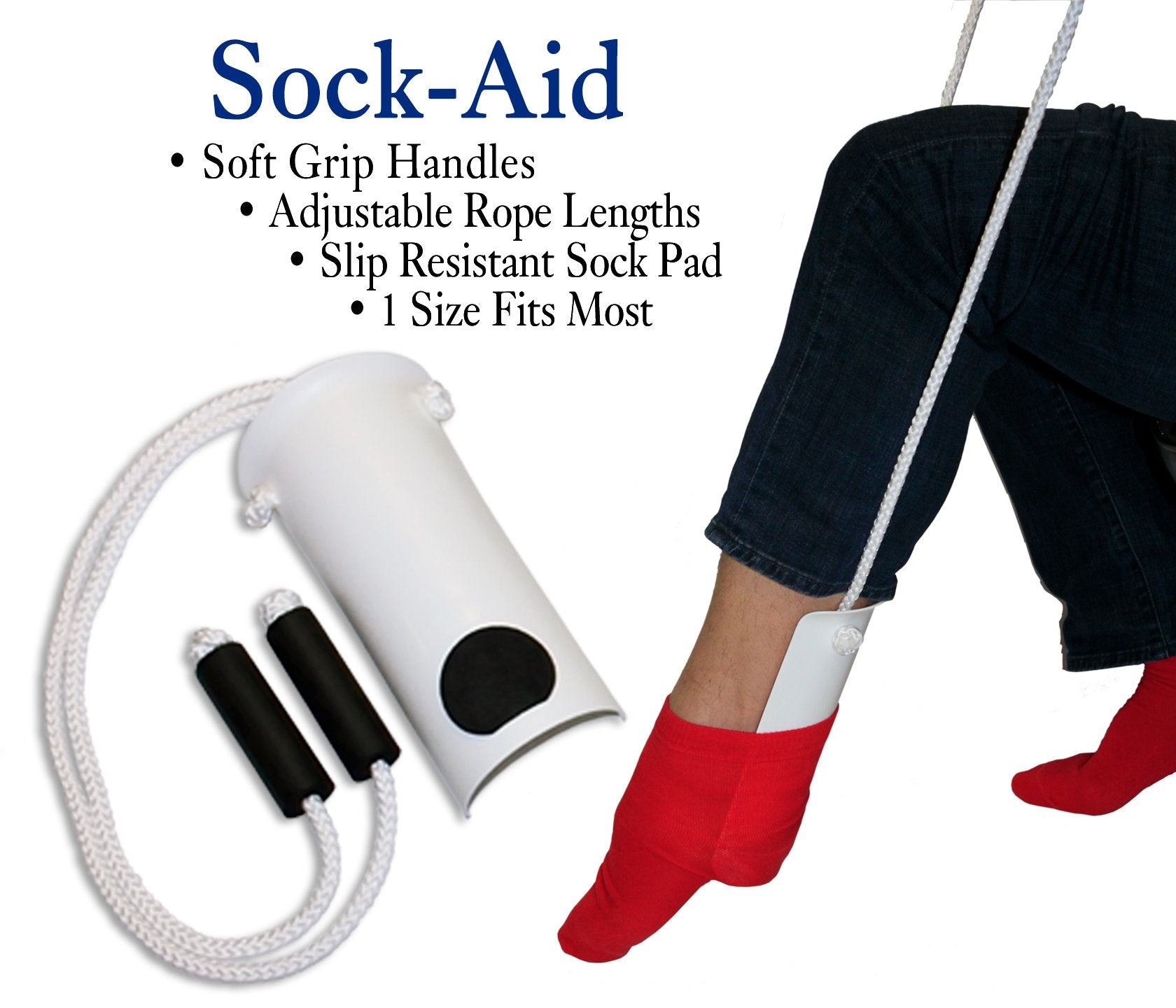 Long-handle bath sponge extending reach for safe washing