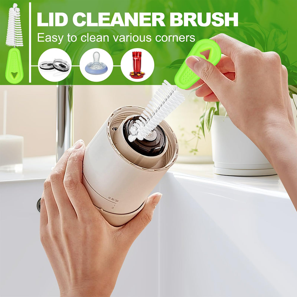 RNOAFMU dishwasher-safe bristles resist odors between cleans.
