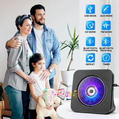 ROADOM Bluetooth transmitter enables wireless playback from CDs.