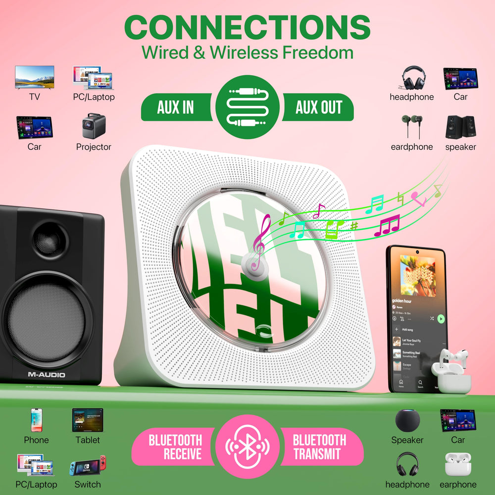ROADOM FM radio dial shown for full-band listening.