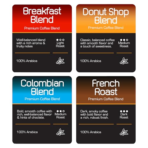 Roast Ridge Donut Shop K-Cup pod offers floral, soft fruity notes for a comforting start.