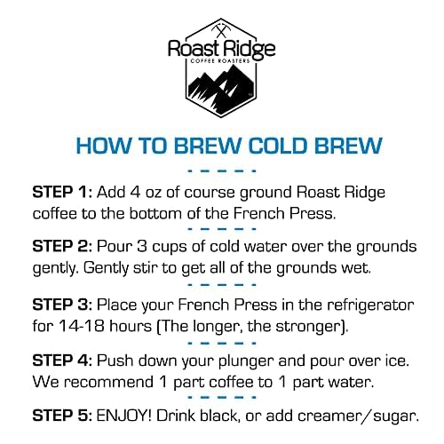 Roast Ridge high-elevation Arabica beans create dense, complex flavors.