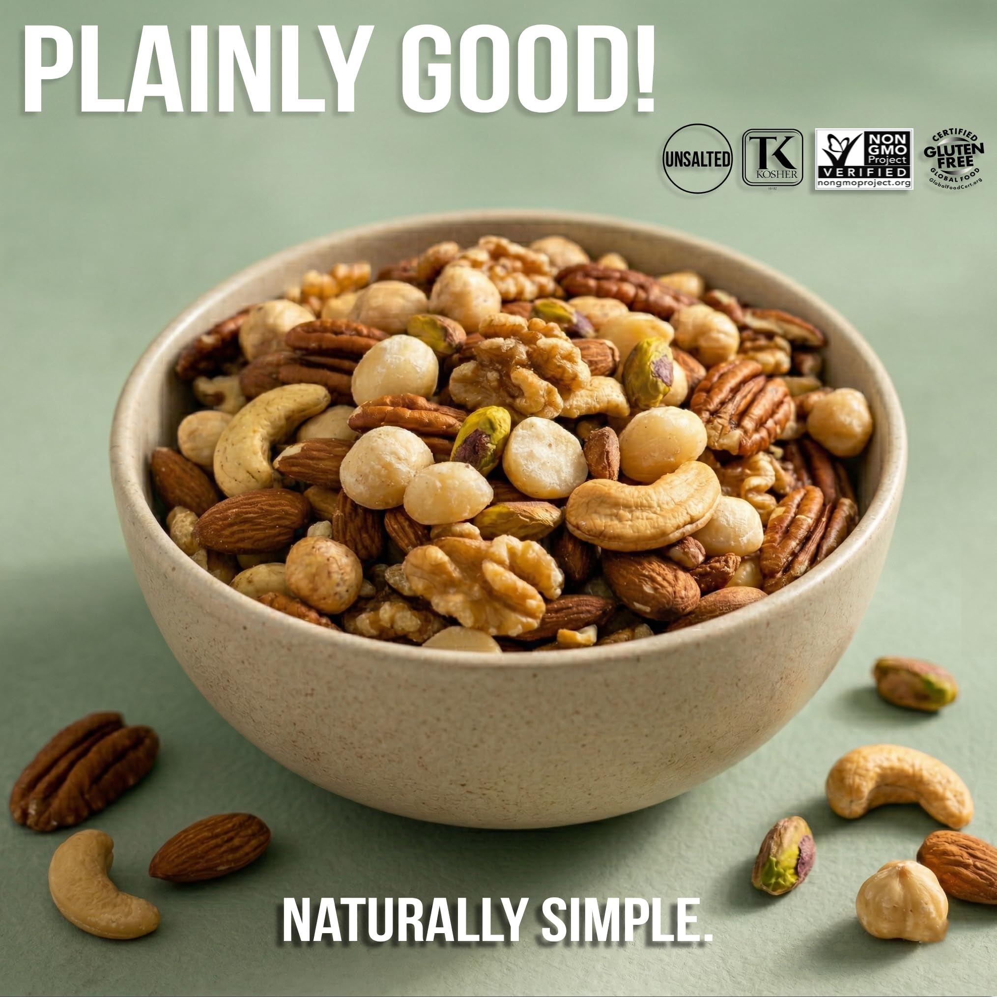Roastery Coast almonds dry roasted deliver crunchy versatility in recipes.