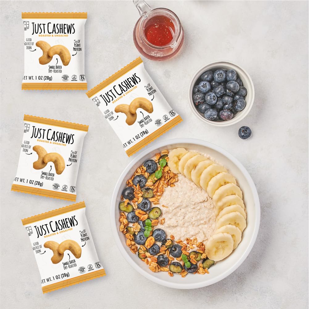 Roastery Coast Just Cashews protein boost for snacks or recipes
