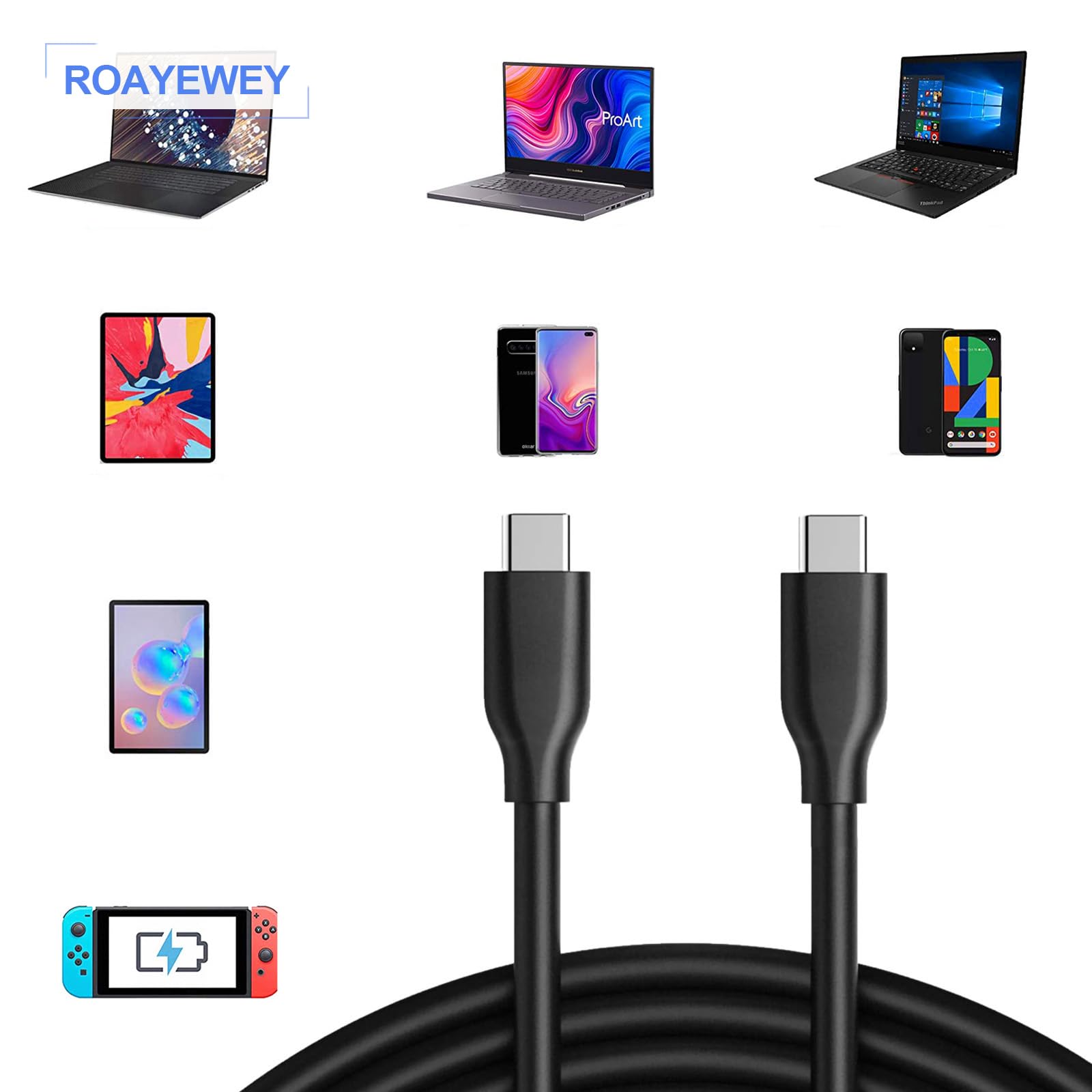 ROAYEWEY compatibility list highlights broad Chromebook and Spectre X360 support