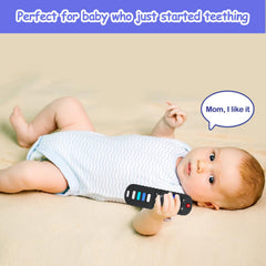 ROBBEAR easy-grip teether designed for small hands