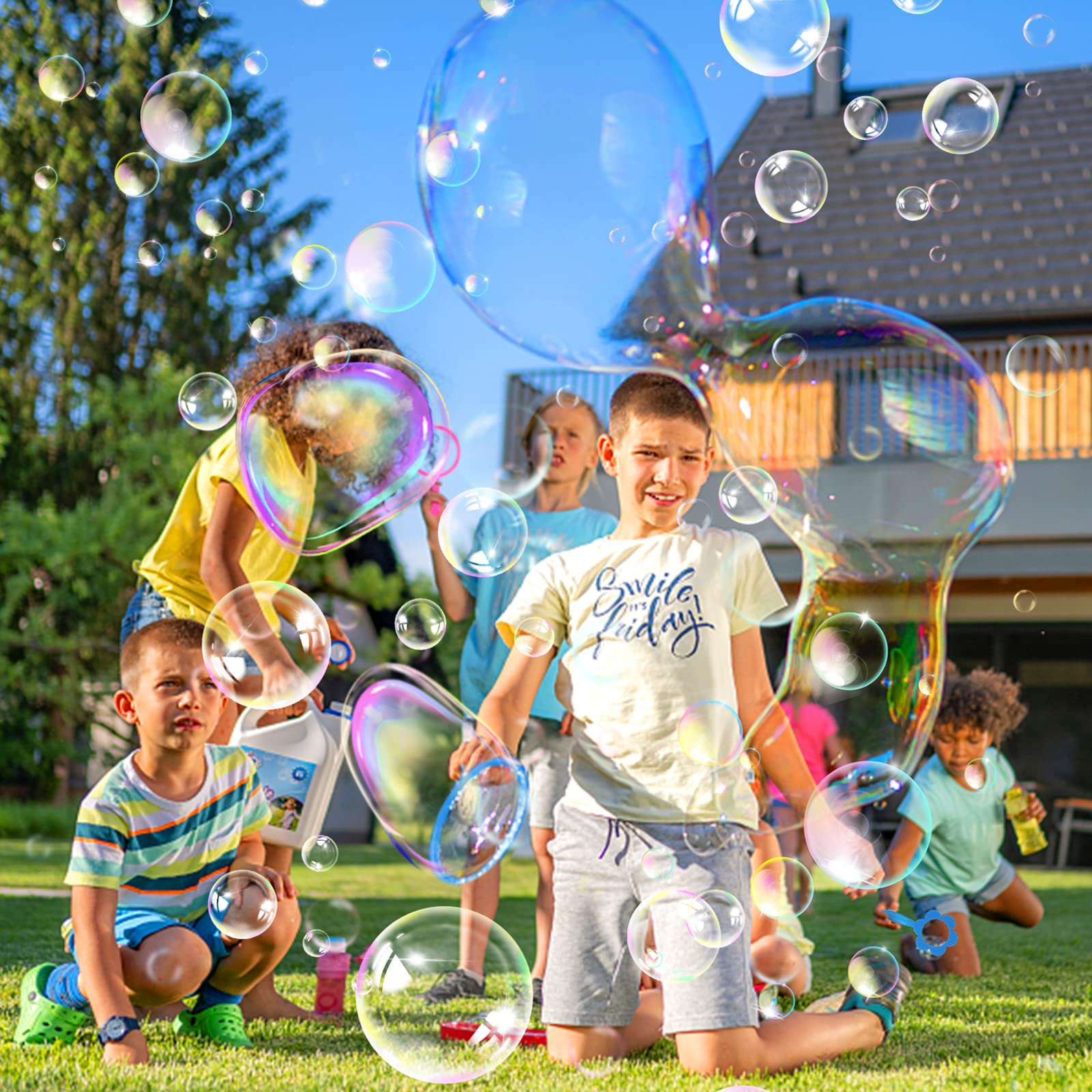 Roberly non-toxic bubble wands keep children safe during play